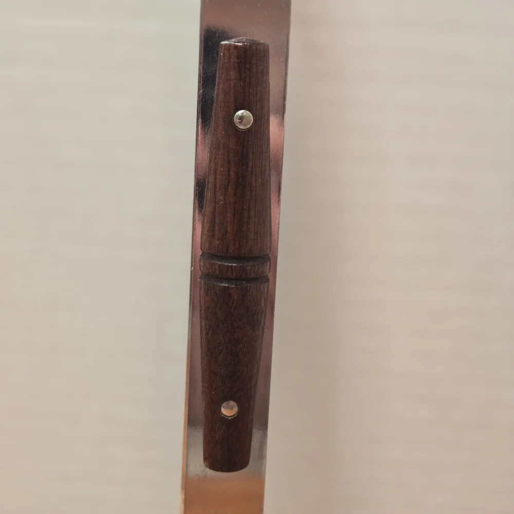 Stainless Steel and Wood Kitchen Tongs‎